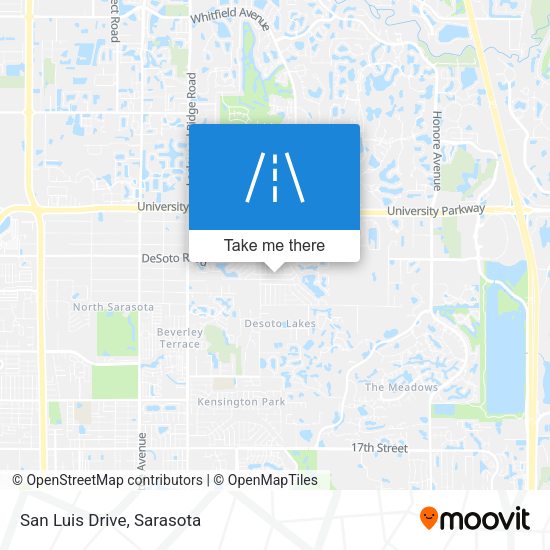 Mapa de San Luis Drive