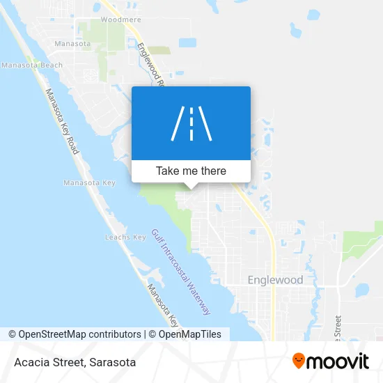 Acacia Street map