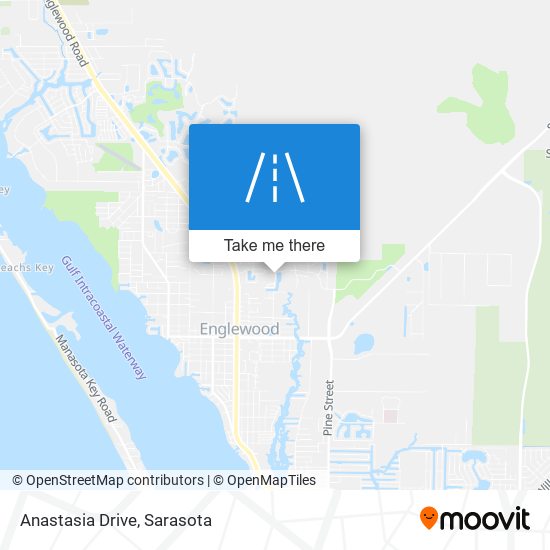 Anastasia Drive map