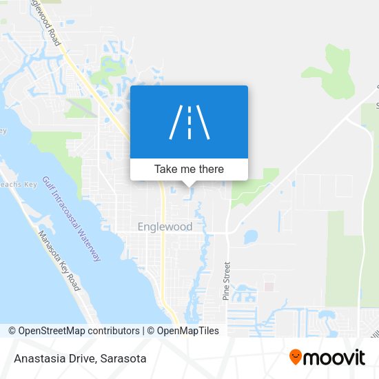 Mapa de Anastasia Drive
