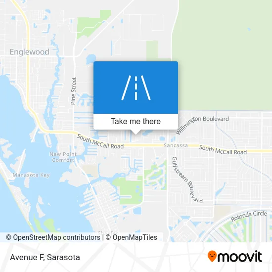 Avenue F map