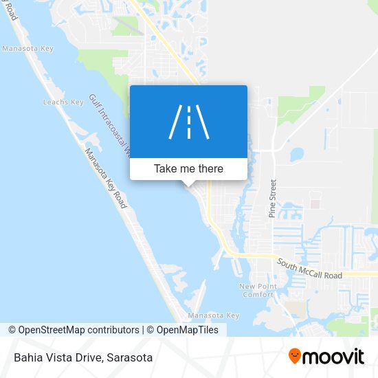 Bahia Vista Drive map