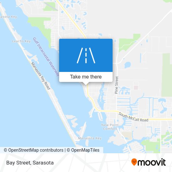 Mapa de Bay Street