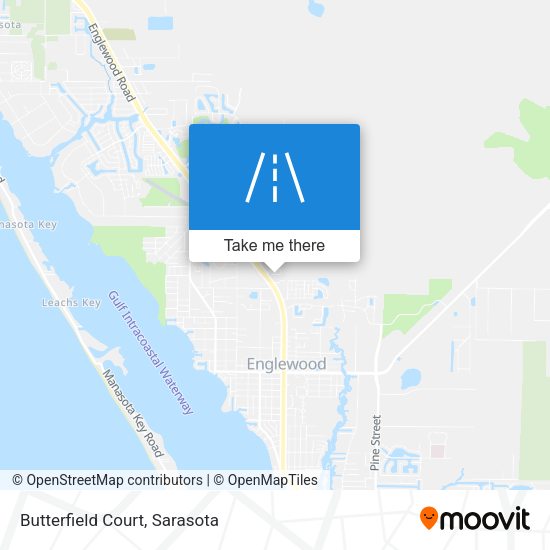 Mapa de Butterfield Court