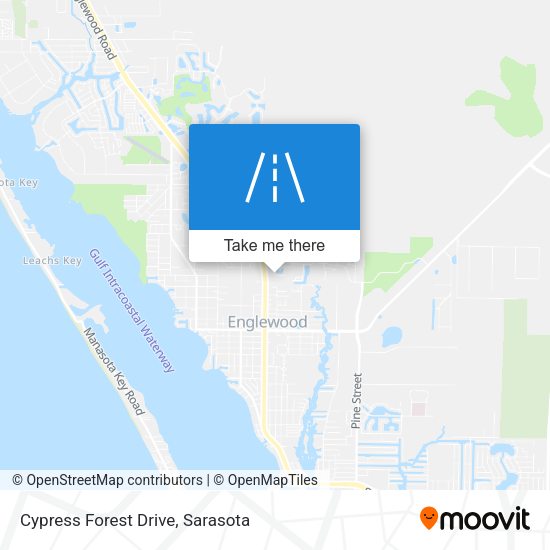 Mapa de Cypress Forest Drive