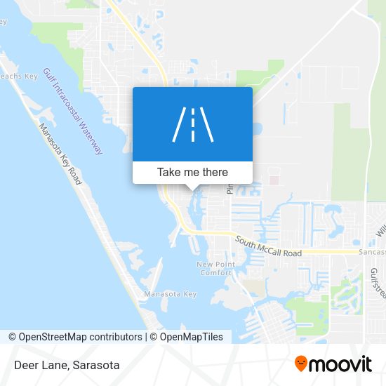 Mapa de Deer Lane