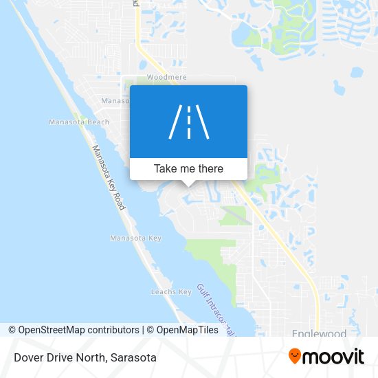 Mapa de Dover Drive North
