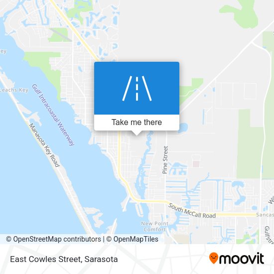 East Cowles Street map