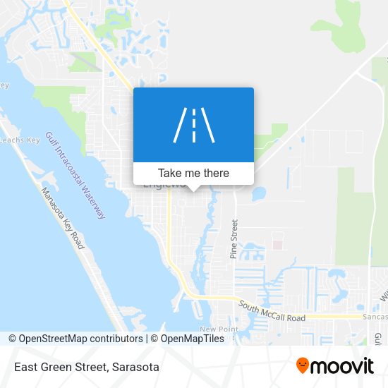 Mapa de East Green Street