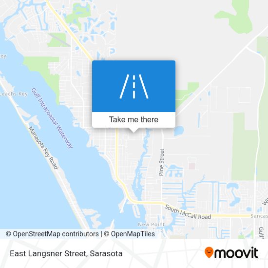 East Langsner Street map