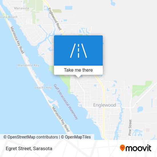 Mapa de Egret Street