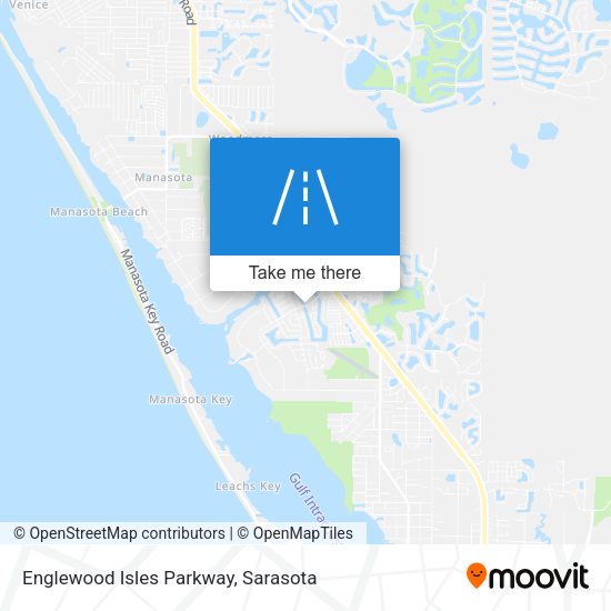Englewood Isles Parkway map