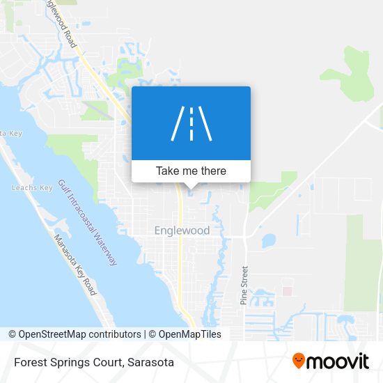 Mapa de Forest Springs Court