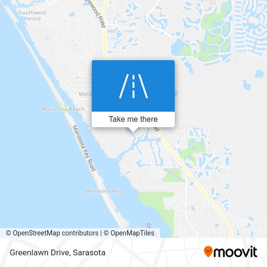 Mapa de Greenlawn Drive
