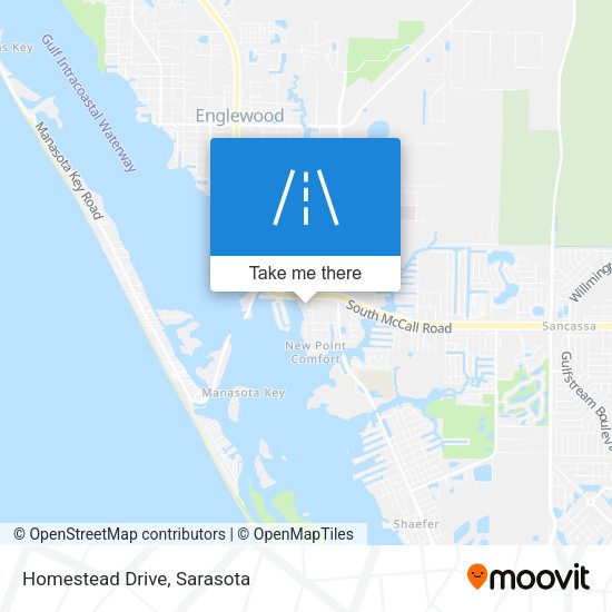 Mapa de Homestead Drive