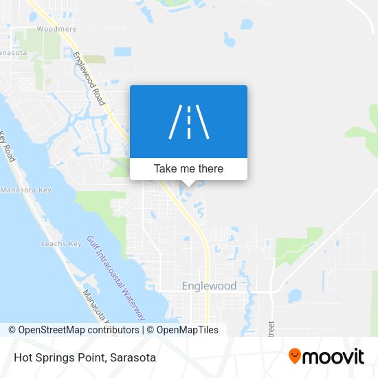 Hot Springs Point map