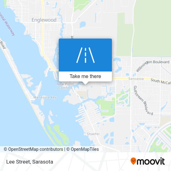Mapa de Lee Street