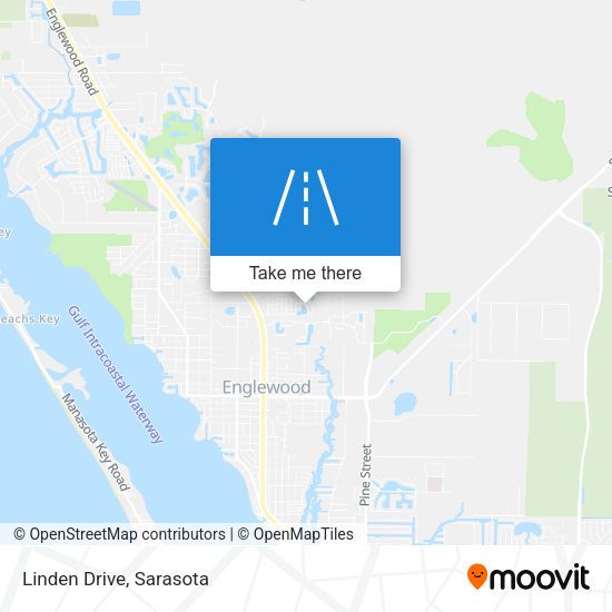 Mapa de Linden Drive