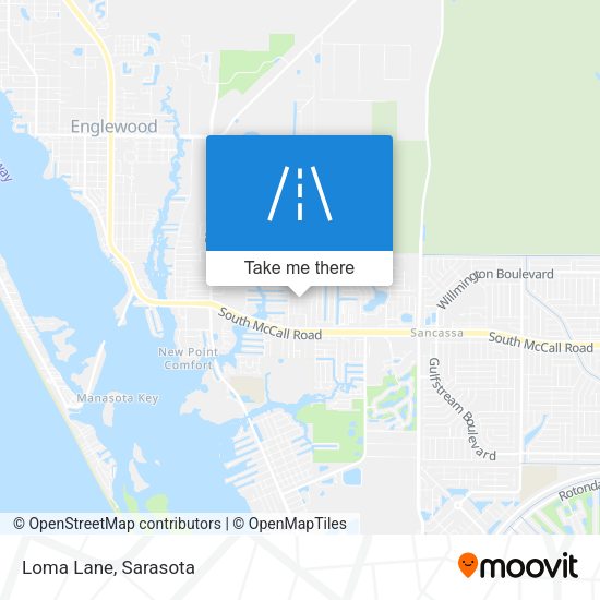 Mapa de Loma Lane