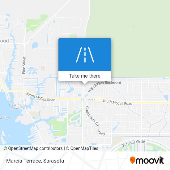 Mapa de Marcia Terrace