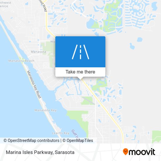 Marina Isles Parkway map