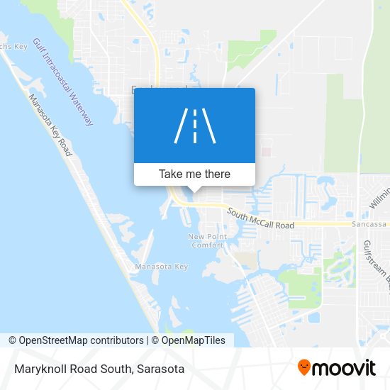 Maryknoll Road South map