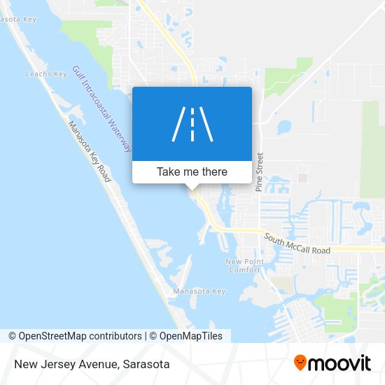 New Jersey Avenue map