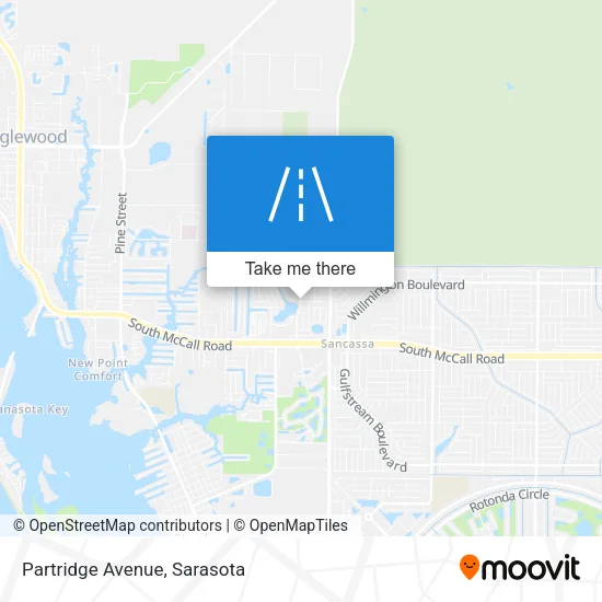 Mapa de Partridge Avenue