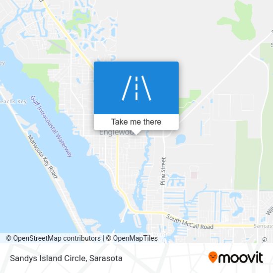 Mapa de Sandys Island Circle