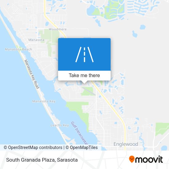 South Granada Plaza map