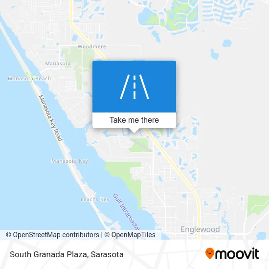 South Granada Plaza map