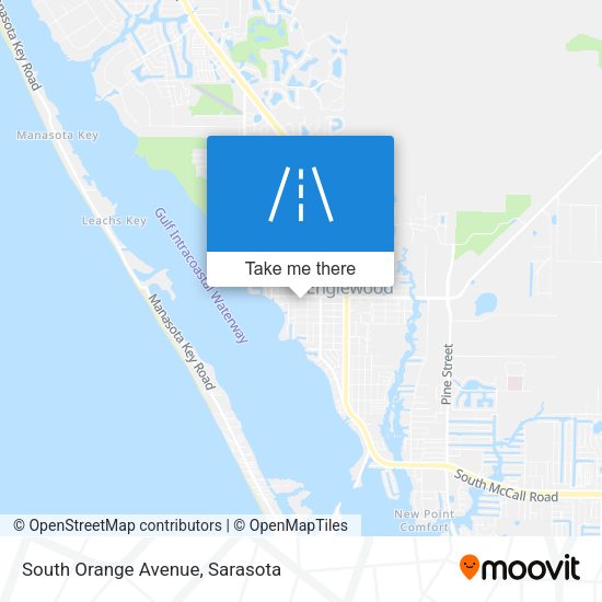 Mapa de South Orange Avenue