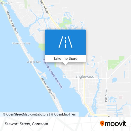 Mapa de Stewart Street