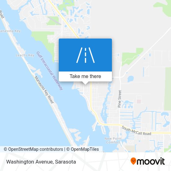 Washington Avenue map