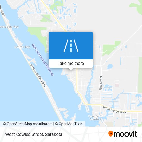 Mapa de West Cowles Street