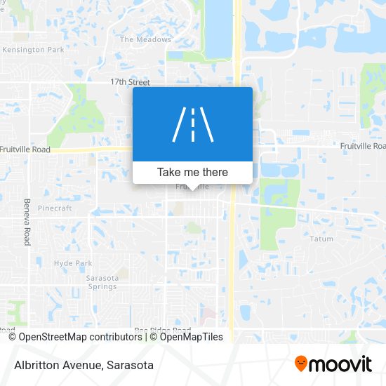 Mapa de Albritton Avenue