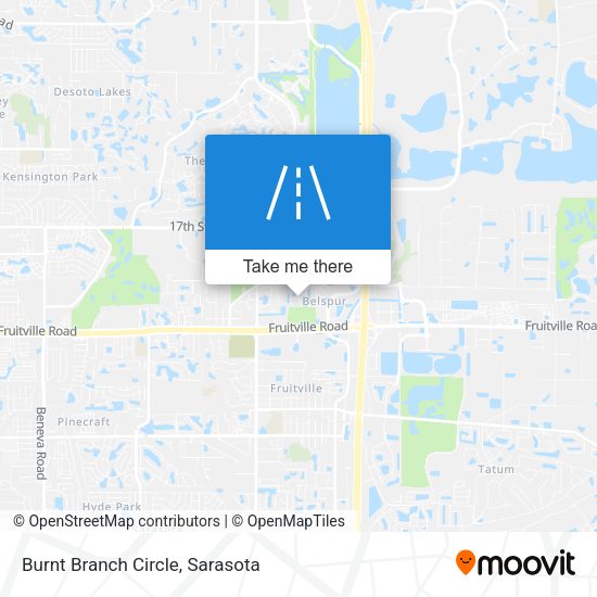 Mapa de Burnt Branch Circle