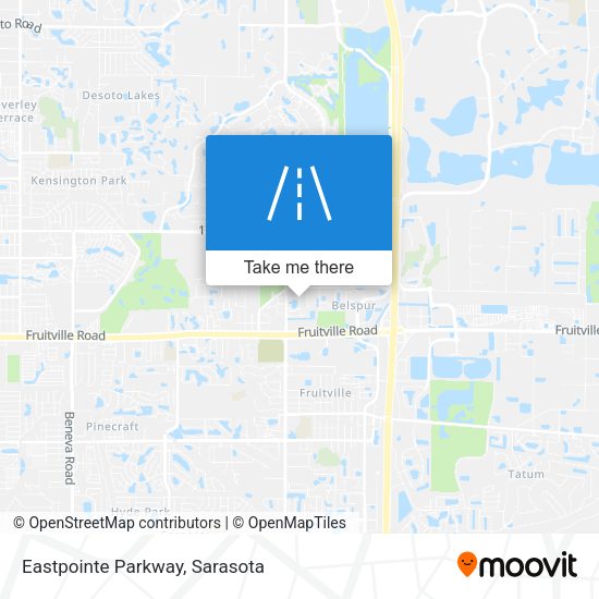 Mapa de Eastpointe Parkway