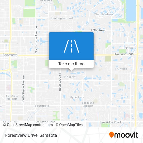 Mapa de Forestview Drive