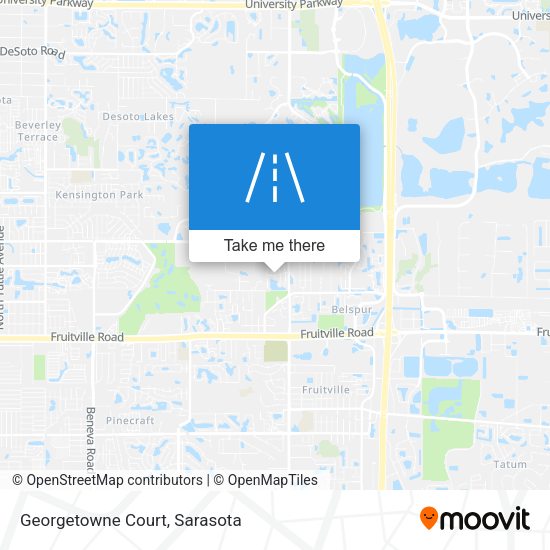 Georgetowne Court map