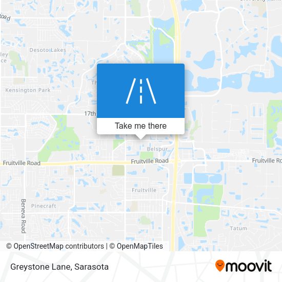 Mapa de Greystone Lane