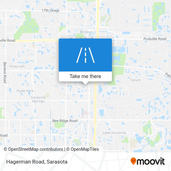 Mapa de Hagerman Road