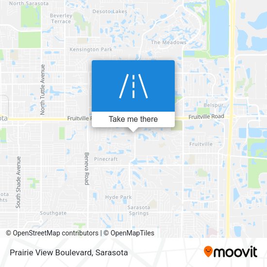 Mapa de Prairie View Boulevard
