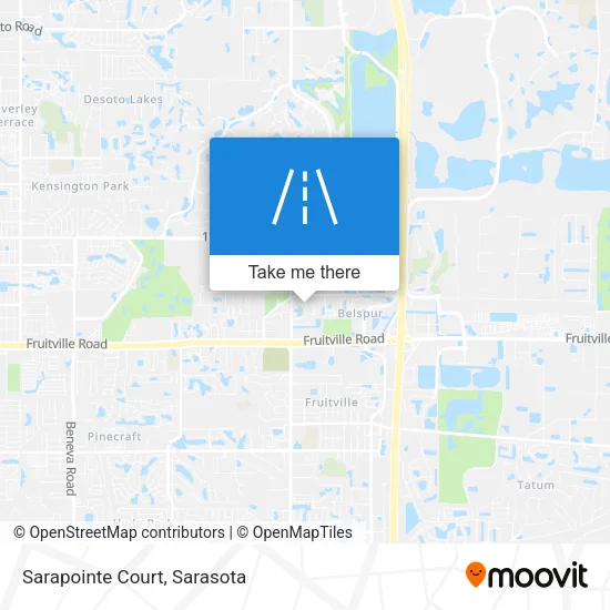 Sarapointe Court map