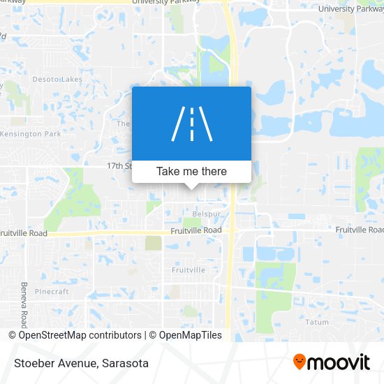 Mapa de Stoeber Avenue