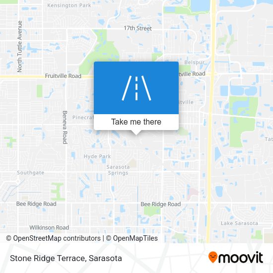 Stone Ridge Terrace map