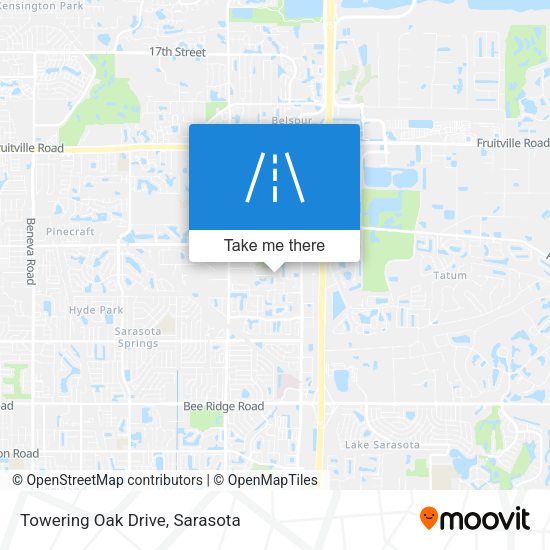 Mapa de Towering Oak Drive