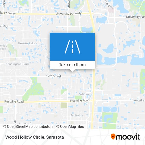 Mapa de Wood Hollow Circle