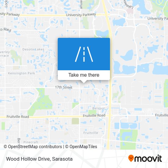 Wood Hollow Drive map