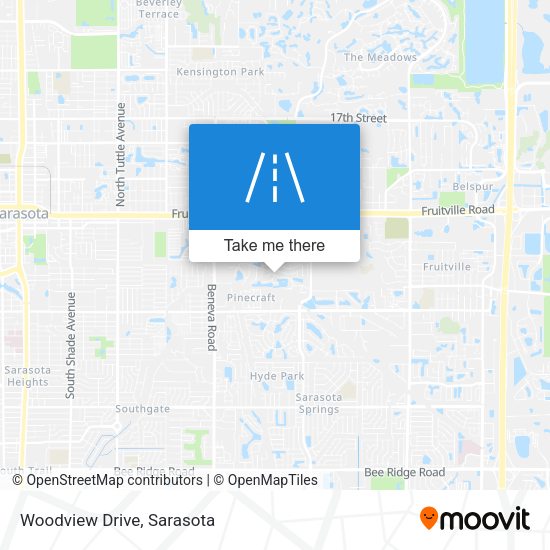 Mapa de Woodview Drive
